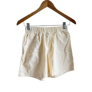 Cream Shorts